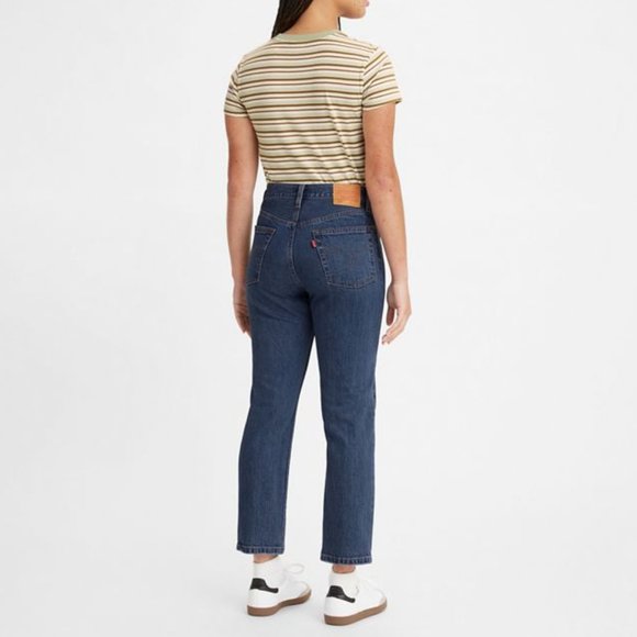 Levi's® Premium 501® ORIGINAL CROPPED JEANS size 28x28 - Picture 9 of 12